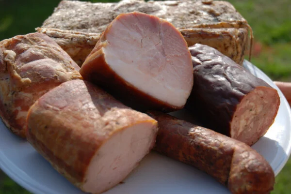 Świateczny zestaw wędzone wędzonych na ciepło ok 2,5 kg - obrazek 3