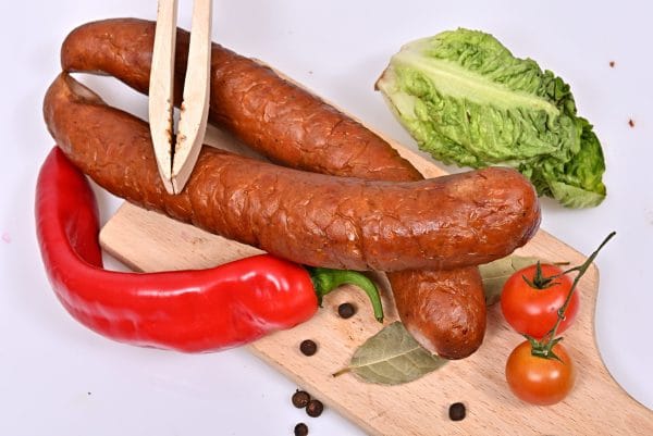 Kiełbasa Palcówka wiejska wędzona czosnkowa 500g