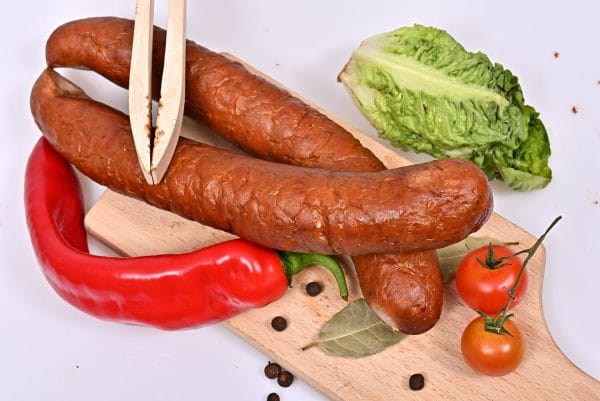 Kiełbasa Palcówka wiejska ognista pikantna ok 500g