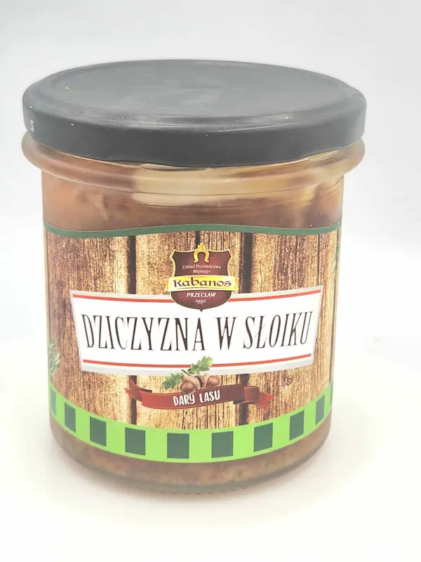 Dziczyzna w słoiku  330ml