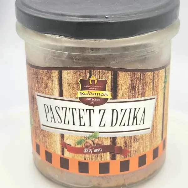 Pasztet wiejski z dzika słoik 330ml