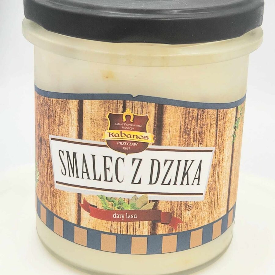 smalec z dzika