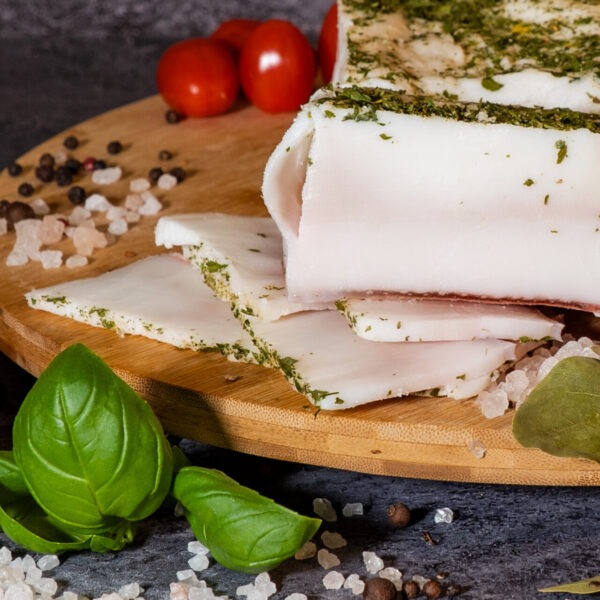 Słonina litewska gruba PLUS 5 CM Solona ok 500g