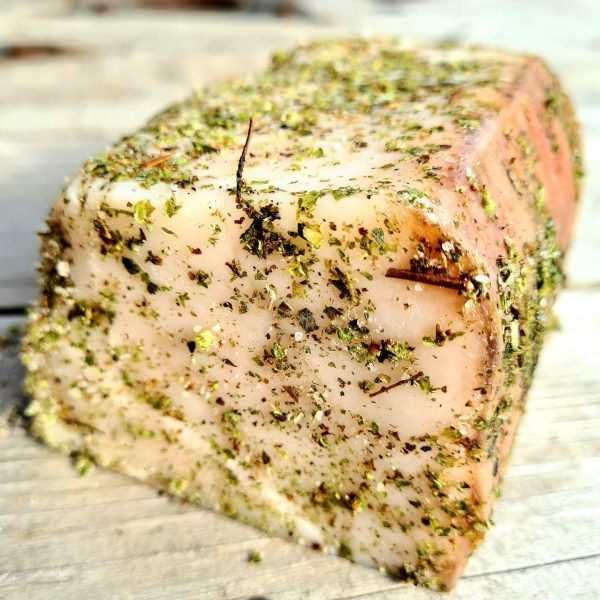 Słonina litewska gruba PLUS 5 CM Solona ok 500g