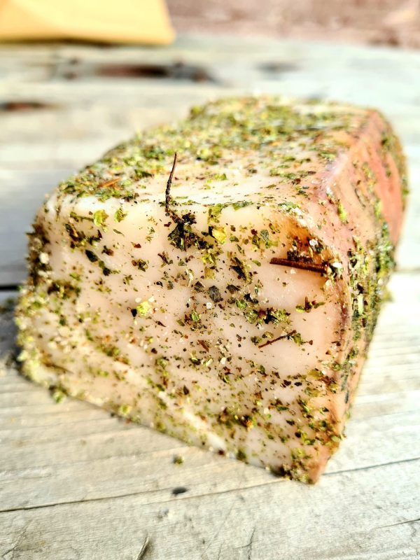 Słonina litewska gruba PLUS 5 CM Solona ok 500g