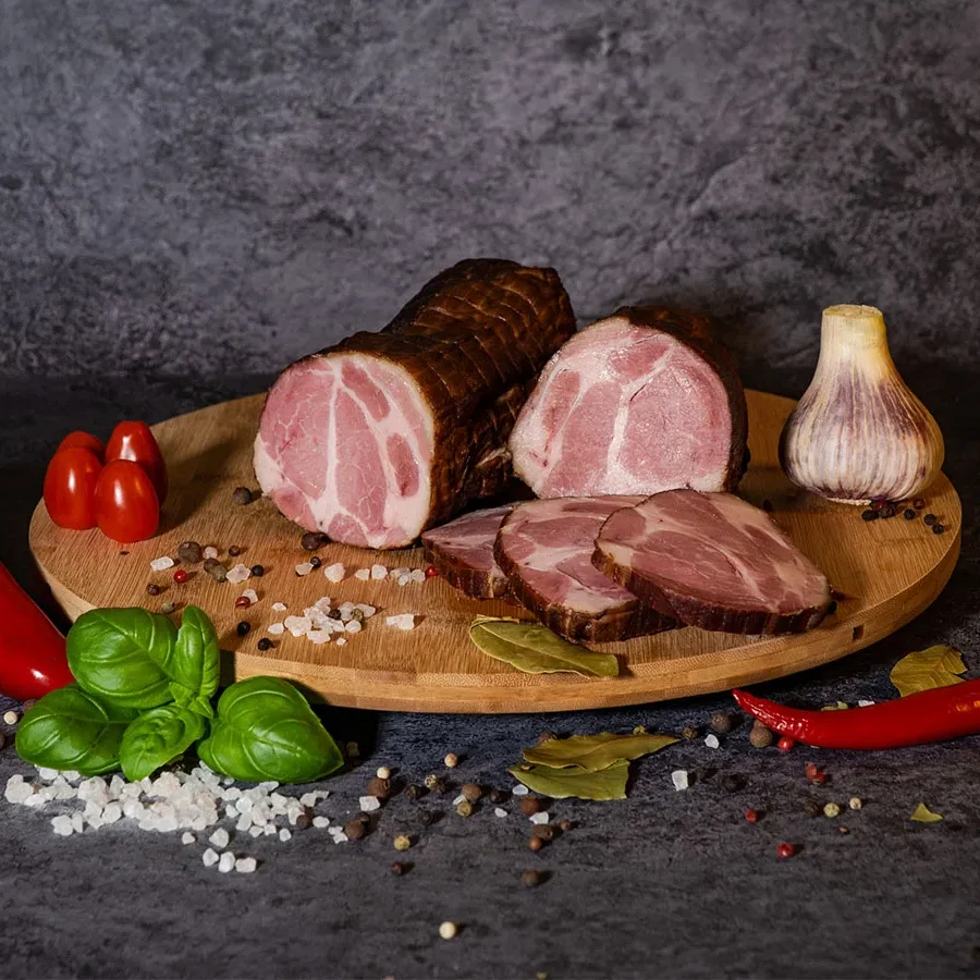 Baleron tradycyjny wędzony około 500g