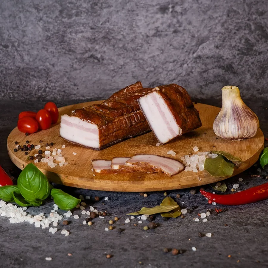 Słonina tradycyjna wędzona ok 500g